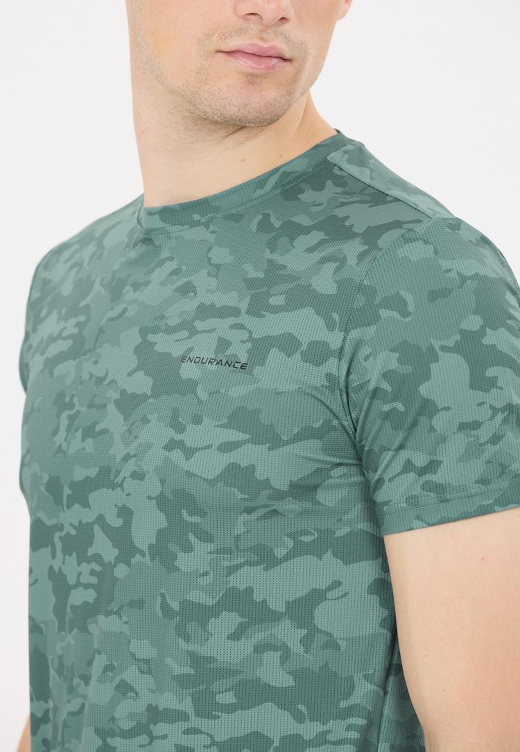 Endurance Endurance Genen Printshirt Herren - P3878 Blue Camouflage - 2 | SportScheck