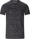 Endurance Genen Printshirt Herren - P3879 Black Camouflage