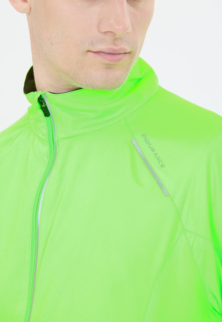 Endurance Endurance Earlington V2 Laufjacke Herren - 3294 Safety Green - 0 | SportScheck