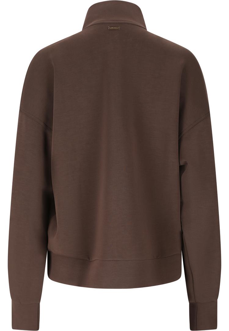 Athlecia Athlecia Jillnana Sweatshirt Damen - 1294 Chocolate Torte - 0 | SportScheck