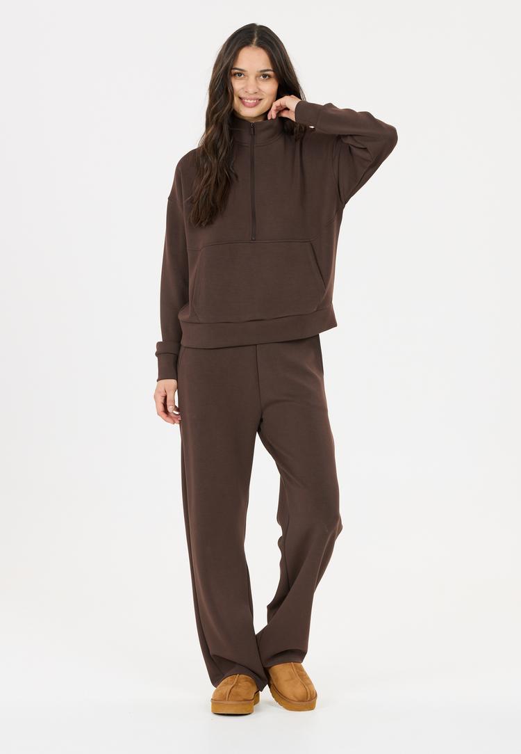 Athlecia Athlecia Jillnana Sweatshirt Damen - 1294 Chocolate Torte - 0 | SportScheck