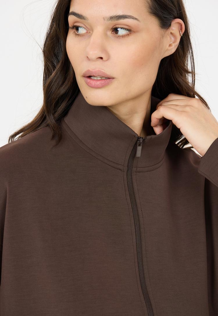 Athlecia Athlecia Jillnana Sweatshirt Damen - 1294 Chocolate Torte - 2 | SportScheck
