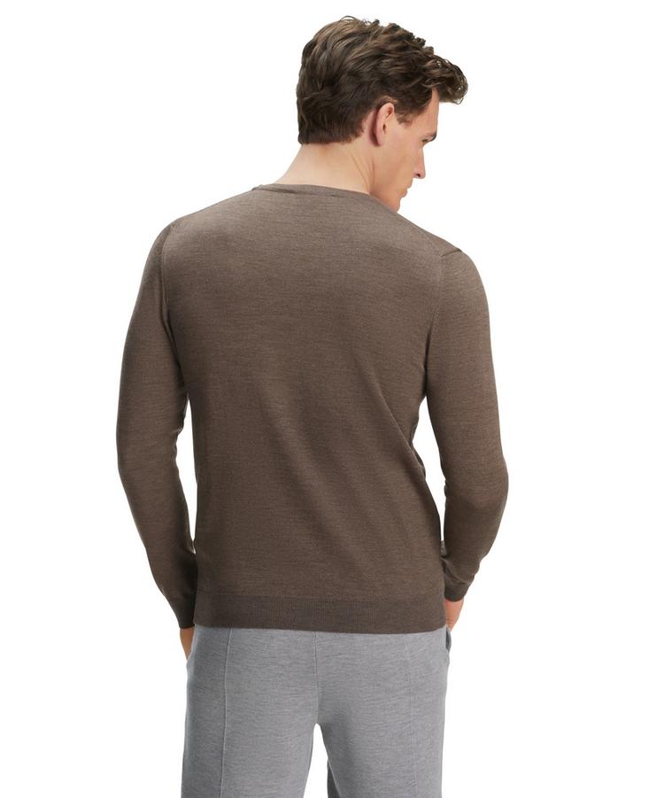 Falke Falke Merino X-Fine V-Neck Strickpullover Herren - bormio mel. (5112) - 0 | SportScheck