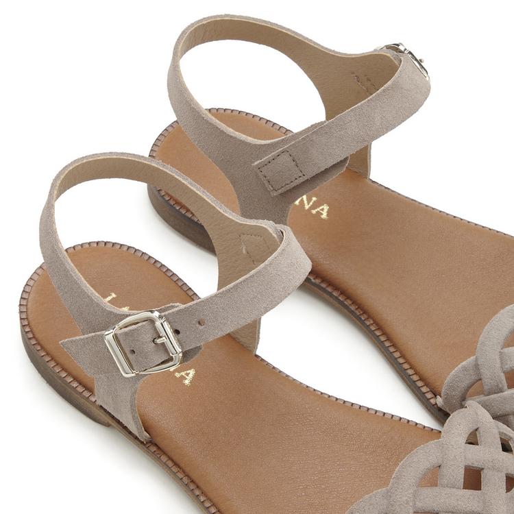 Lascana Lascana Sandale Sandalen Damen - beige - 1 | SportScheck
