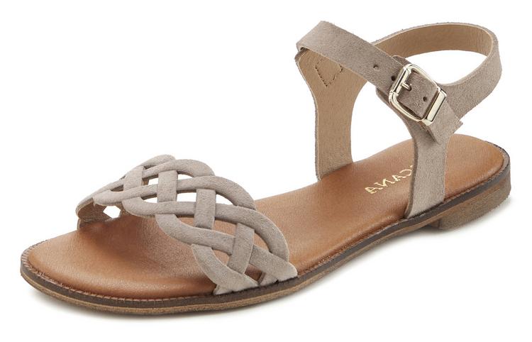 Lascana Lascana Sandale Sandalen Damen - beige - 2 | SportScheck
