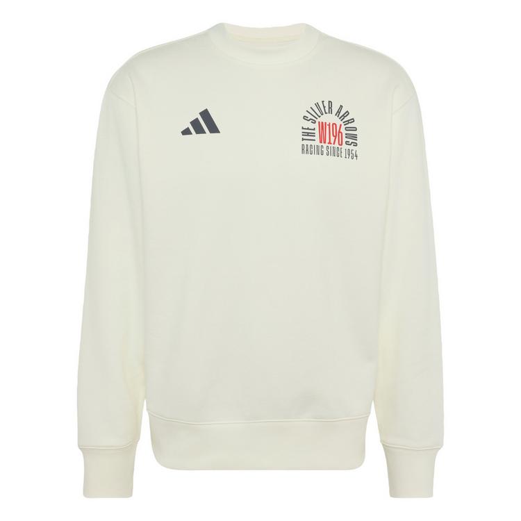 adidas adidas MERCEDES-AMG PETRONAS FORMULA 1 TEAM Sweatshirt Herren - Off White / Granite - 0 | SportScheck