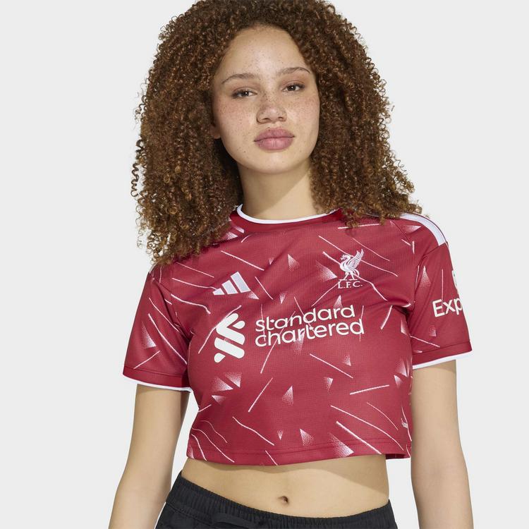 adidas adidas FC Liverpool 26/27 Heimtrikot, k&uuml;rzer Croptop Damen - Active Maroon - 0 | SportScheck