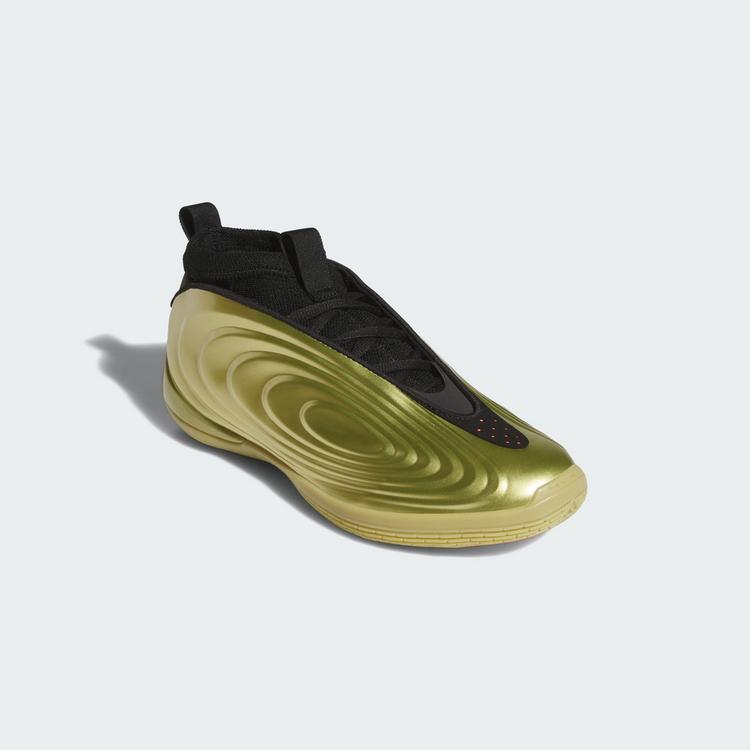 adidas adidas HARDEN VOLUME&nbsp;10 Schuh Basketballschuhe - Gold Metallic / Core Black / Solar Turbo - 3 | SportScheck