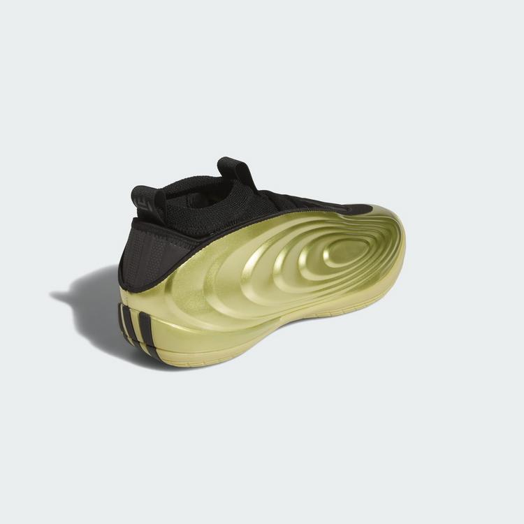 adidas adidas HARDEN VOLUME&nbsp;10 Schuh Basketballschuhe - Gold Metallic / Core Black / Solar Turbo - 4 | SportScheck
