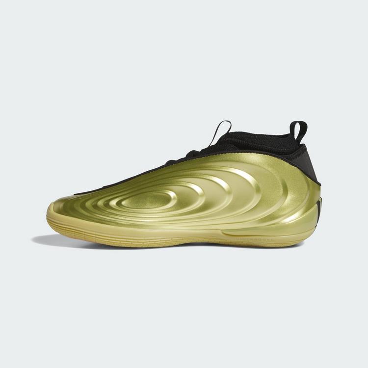 adidas adidas HARDEN VOLUME&nbsp;10 Schuh Basketballschuhe - Gold Metallic / Core Black / Solar Turbo - 5 | SportScheck