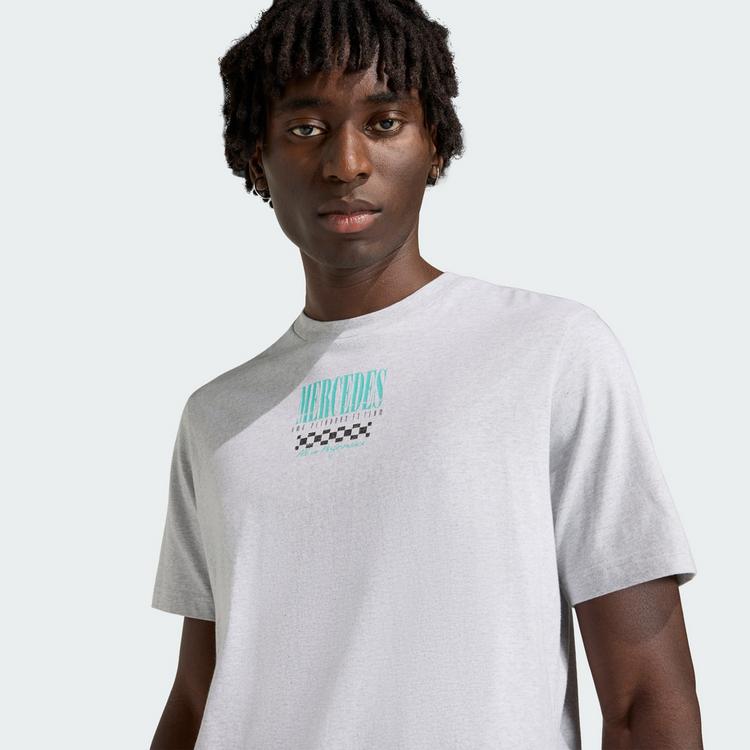 adidas adidas MERCEDES-AMG PETRONAS FORMULA 1 TEAM Funktionstop Herren - Light Grey Heather - 0 | SportScheck