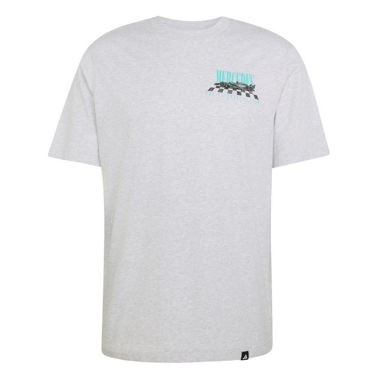 adidas adidas MERCEDES &ndash; AMG PETRONAS FORMULA 1 TEAM Funktionstop Herren - Light Grey Heather - 0 | SportScheck