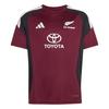 adidas All Blacks Performance Kids T-Shirt Funktionsshirt Kinder - Maroon / All Black