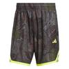 adidas ADIDAS CRAZY LITE CAMO SHORTS, Funktionsshorts Herren - Black / Solar Lemon