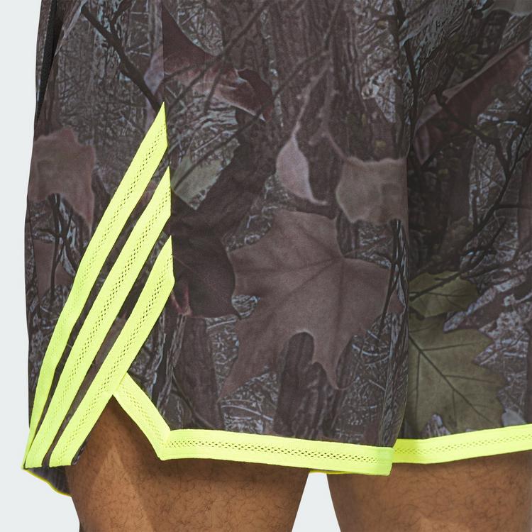 adidas adidas ADIDAS CRAZY LITE CAMO SHORTS, Funktionsshorts Herren - Black / Solar Lemon - 1 | SportScheck