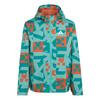 adidas Adidas Minecraft Terrex 2 Layer Regenjacke Kinder - St Fade Ocean / Equipment Green / Fox Orange