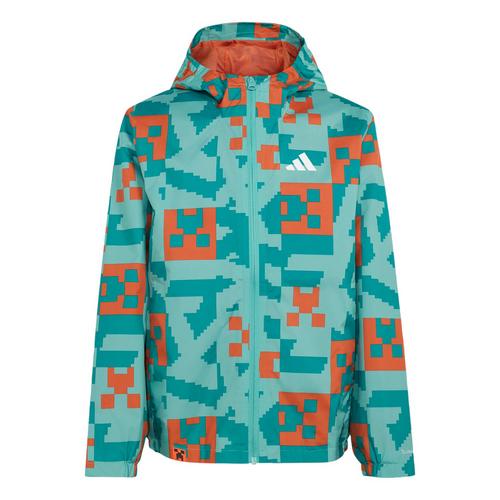adidas Adidas Minecraft Terrex 2 Layer Regenjacke Kinder