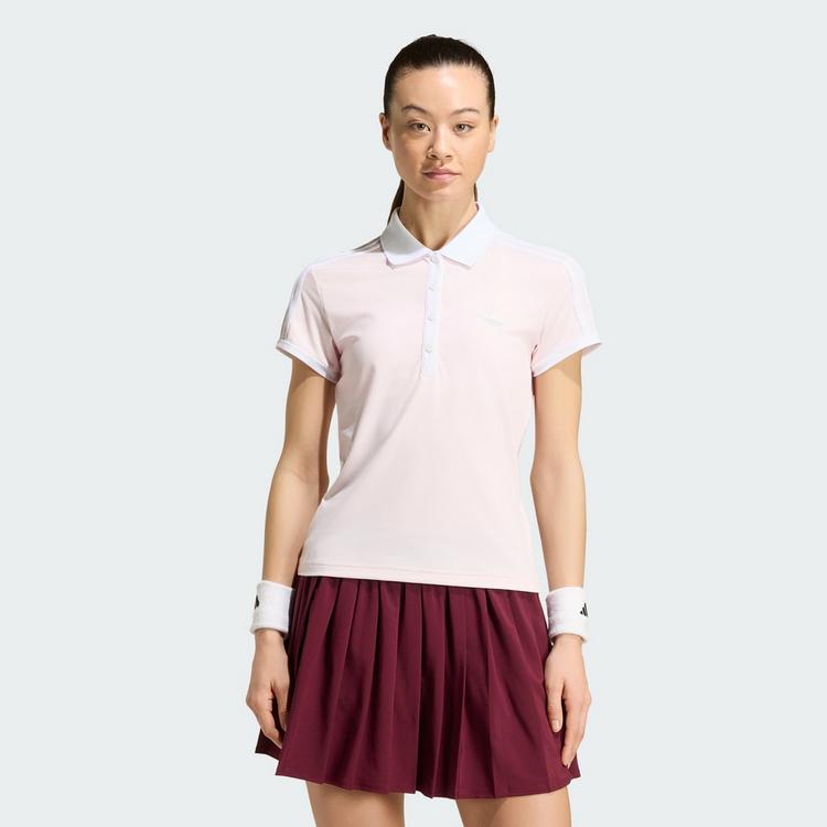 adidas adidas TENNIS CLASSICS POLOSHIRT Tennis Polo Damen - Distilled Pink - 0 | SportScheck