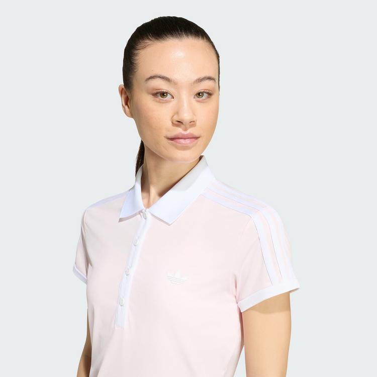 adidas adidas TENNIS CLASSICS POLOSHIRT Tennis Polo Damen - Distilled Pink - 1 | SportScheck