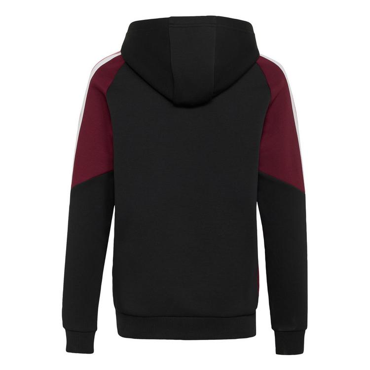 adidas adidas All Blacks Hoodie f&uuml;r Kinder Hoodie Kinder - All Black / Maroon - 0 | SportScheck