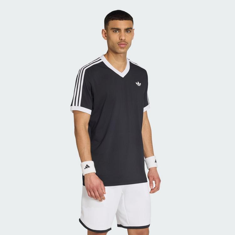 adidas adidas TENNIS CLASSICS T-SHIRT T-Shirt Herren - Black - 0 | SportScheck