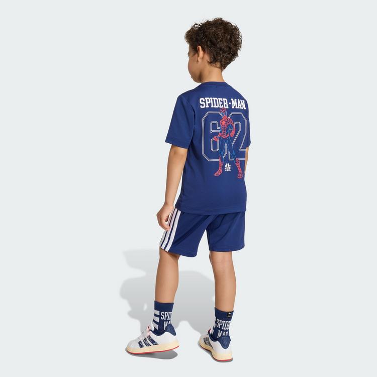 adidas adidas ADIDAS MARVEL SPIDER-MAN SPORT SET Trainingsanzug Kinder - Dark Blue / White - 1 | SportScheck