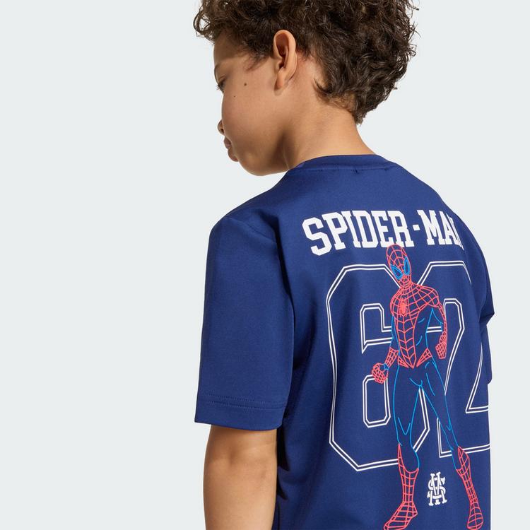 adidas adidas ADIDAS MARVEL SPIDER-MAN SPORT SET Trainingsanzug Kinder - Dark Blue / White - 0 | SportScheck