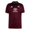 adidas All Blacks Trainingstrikot Funktionsshirt Herren - Maroon