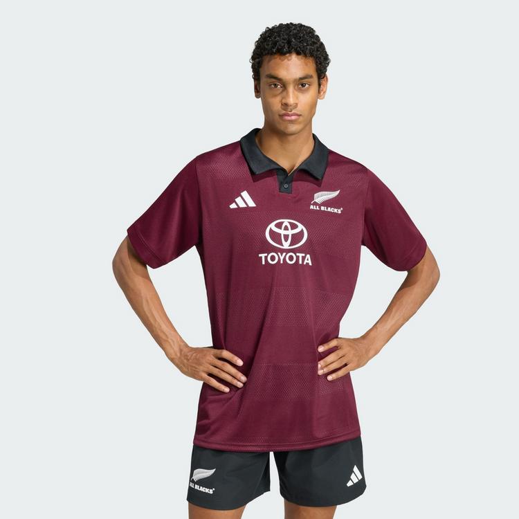 adidas adidas All Blacks Trainingstrikot Funktionsshirt Herren - Maroon - 0 | SportScheck