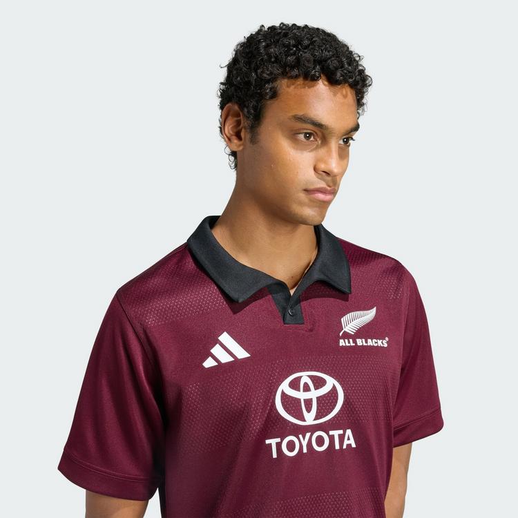 adidas adidas All Blacks Trainingstrikot Funktionsshirt Herren - Maroon - 1 | SportScheck