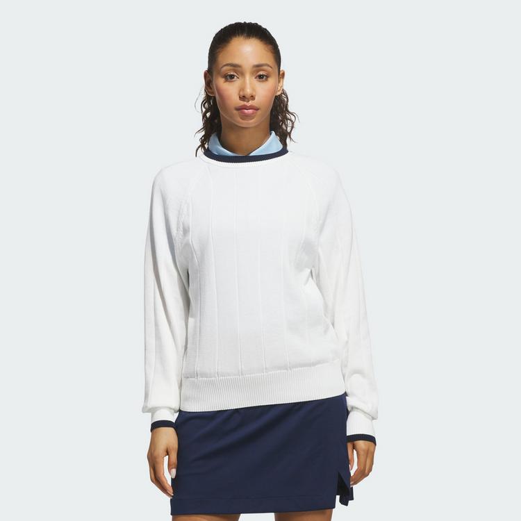 adidas adidas ULTIMATE365+ STRICKPULLOVER MIT Sweatshirt Damen - White - 0 | SportScheck