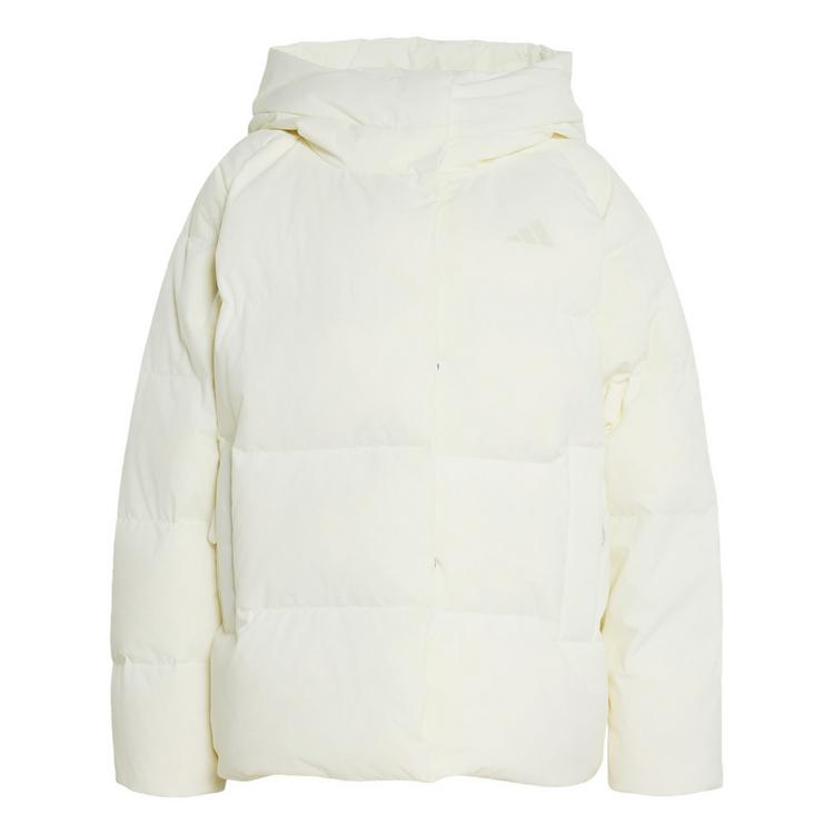 adidas adidas HELIONIC PUFFER DAUNENJACKE, KAPUZE Daunenjacke Damen - Off White - 0 | SportScheck
