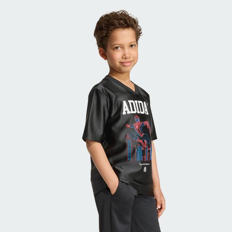 adidas adidas ADIDAS MARVEL SPIDER-MAN T-SHIRT T-Shirt Kinder - Black / White - 0 | SportScheck