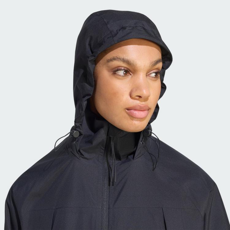 adidas adidas CITY RAIN PARKA Winterjacke Damen - Black - 0 | SportScheck