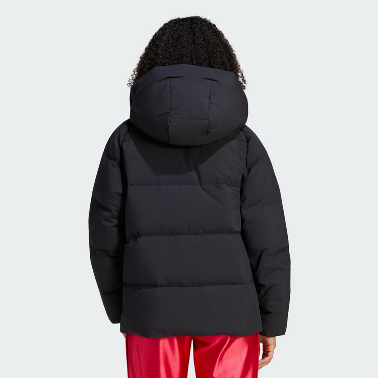 adidas adidas HELIONIC PUFFER DAUNENJACKE, KAPUZE Daunenjacke Damen - Black - 1 | SportScheck