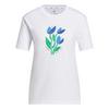 adidas BLOOM AT YOUR OWN PACE GRAFIK T-SHIRT T-Shirt Damen - White