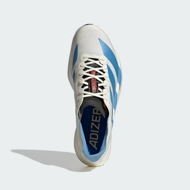 adidas adidas ADIZERO ADIOS PRO 4 LAUFSCHUH Laufschuhe Herren - Off White / Light Blue / Bright Red - 1 | SportScheck