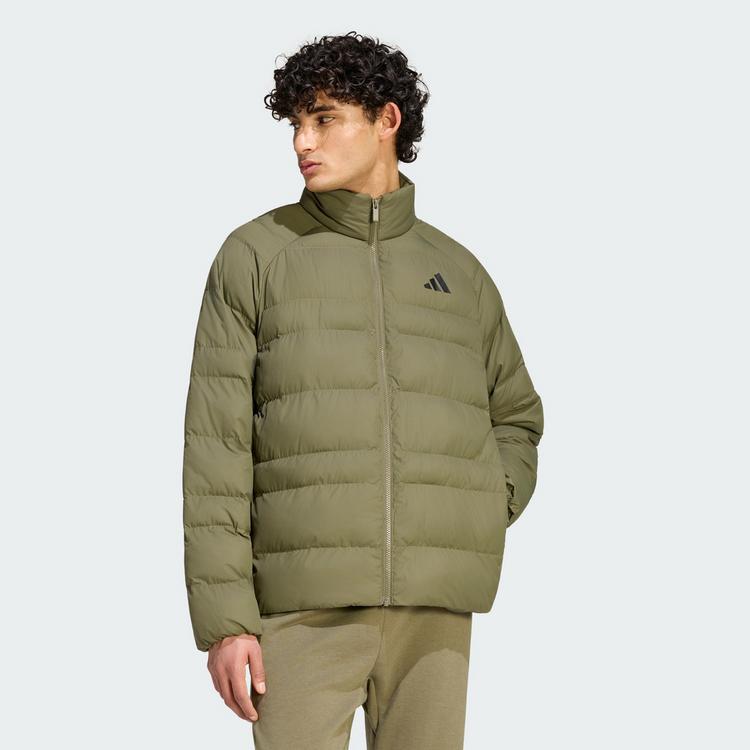 adidas adidas ESSENTIALS ISOLATIONSJACKE, VERSTAUBAR Jacke Herren - Olive Strata - 0 | SportScheck