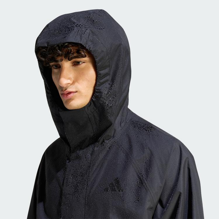 adidas adidas ESSENTIALS REGENJACKE Regenjacke Herren - Black - 1 | SportScheck