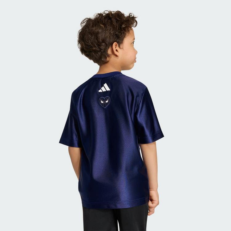 adidas adidas ADIDAS MARVEL SPIDER-MAN T-SHIRT T-Shirt Kinder - Dark Blue / White - 1 | SportScheck