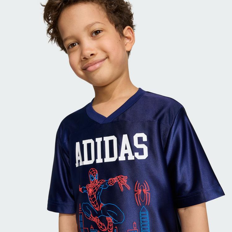 adidas adidas ADIDAS MARVEL SPIDER-MAN T-SHIRT T-Shirt Kinder - Dark Blue / White - 0 | SportScheck