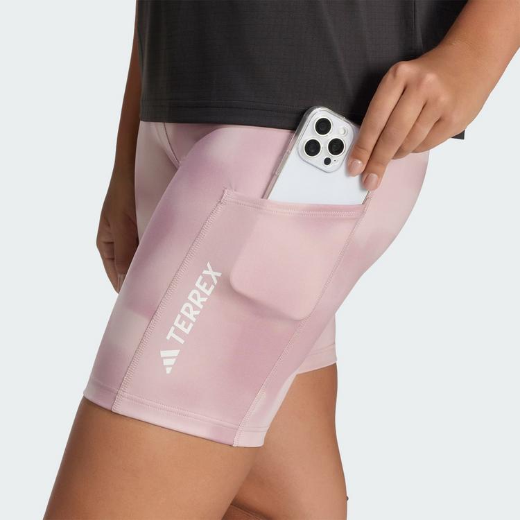 adidas adidas Terrex Multi 8inch Printed Kurze Shorts Damen - Magic Mauve / Dual Lilac - 1 | SportScheck