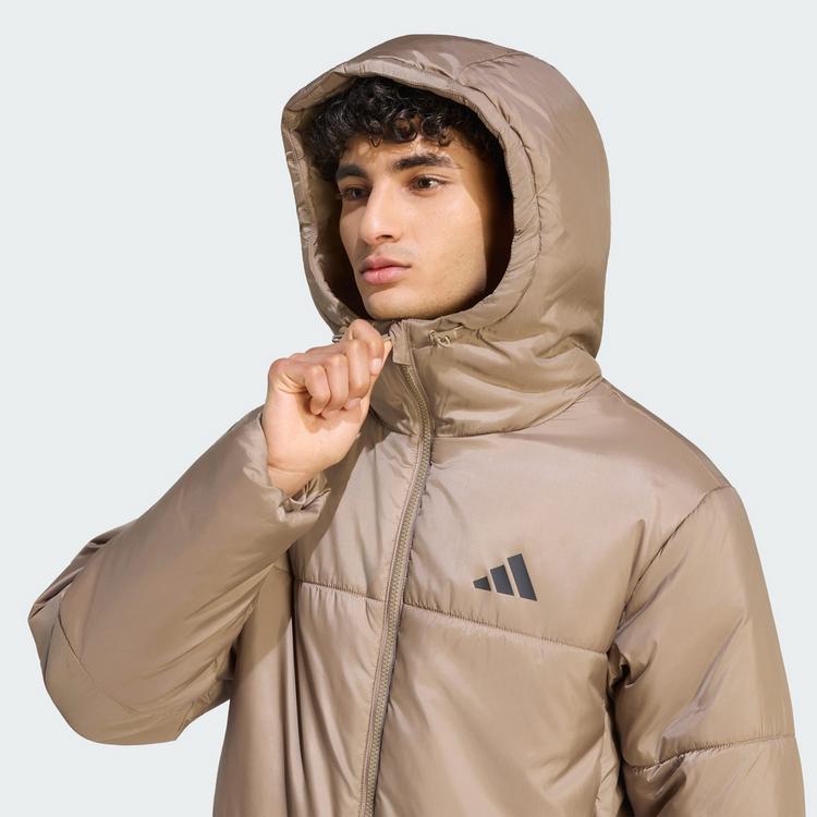 adidas adidas ESSENTIALS HIGHLOFT PUFFER JACKE, Winterjacke Herren - Khaki Six - 0 | SportScheck
