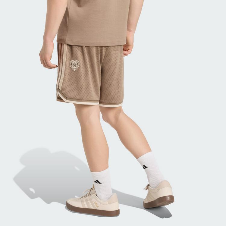 adidas adidas adidas MARVEL SPIDER-MAN Shorts, Mesh Shorts Herren - Khaki Six - 1 | SportScheck