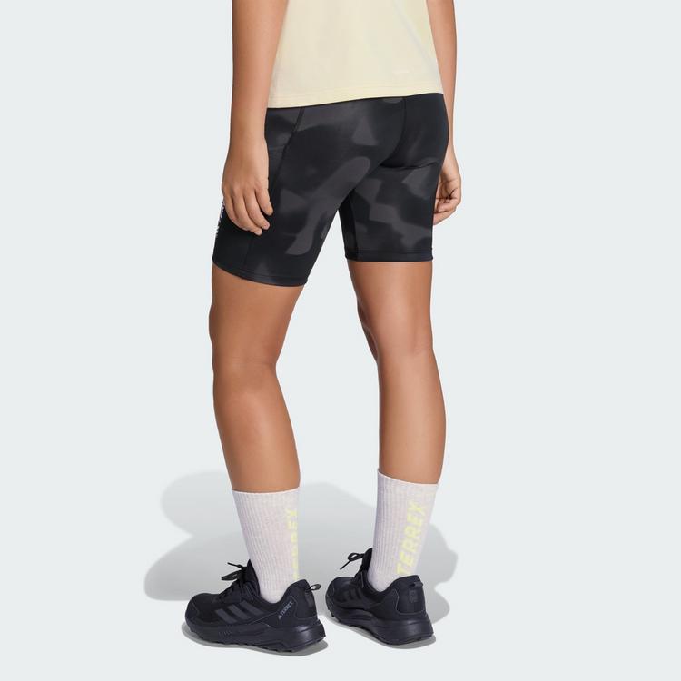adidas adidas Terrex Multi 8inch Printed Kurze Shorts Damen - Black / Carbon - 1 | SportScheck