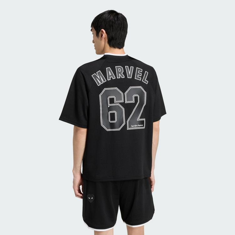 adidas adidas adidas MARVEL SPIDER-MAN Mesh Shirt T-Shirt Herren - Black - 1 | SportScheck