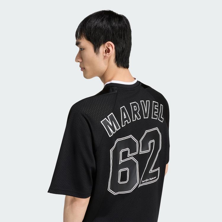 adidas adidas adidas MARVEL SPIDER-MAN Mesh Shirt T-Shirt Herren - Black - 1 | SportScheck