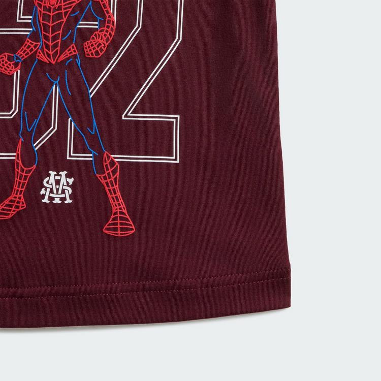 adidas adidas ADIDAS MARVEL SPIDER-MAN SET, T-SHIRT Trainingsanzug Kinder - Maroon / Black - 1 | SportScheck