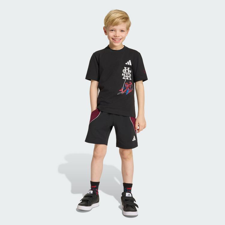 adidas adidas ADIDAS MARVEL SPIDER-MAN SET, T-SHIRT Trainingsanzug Kinder - Black / White - 0 | SportScheck