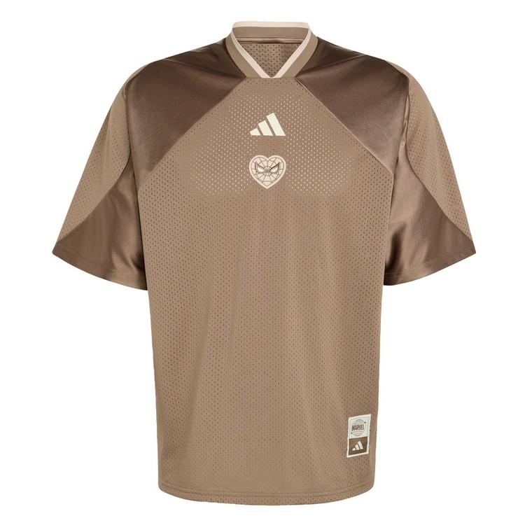 adidas adidas adidas MARVEL SPIDER-MAN Mesh Shirt T-Shirt Herren - Khaki Six - 0 | SportScheck
